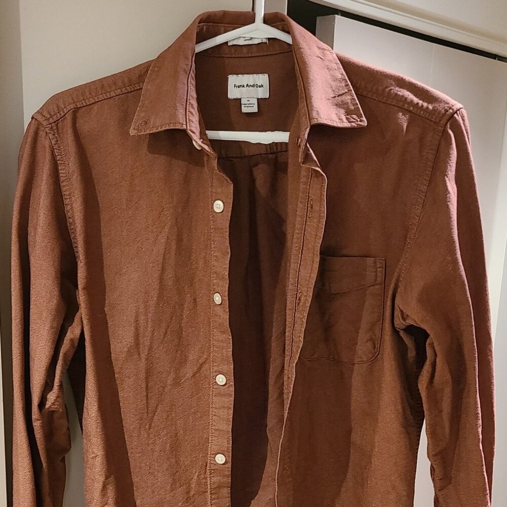Frank & Oak Casual Button Down Oxford Shirt